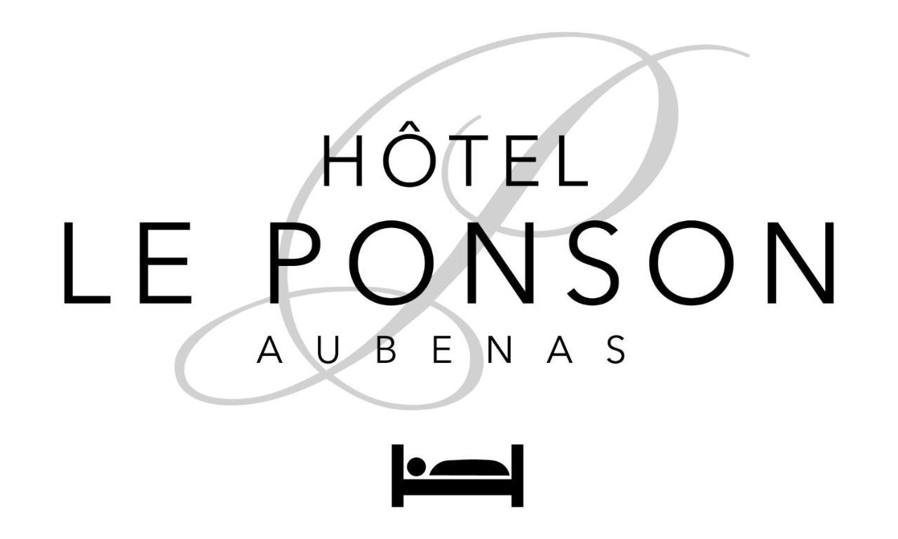 Hotel Le Ponson Aubenas Exteriér fotografie